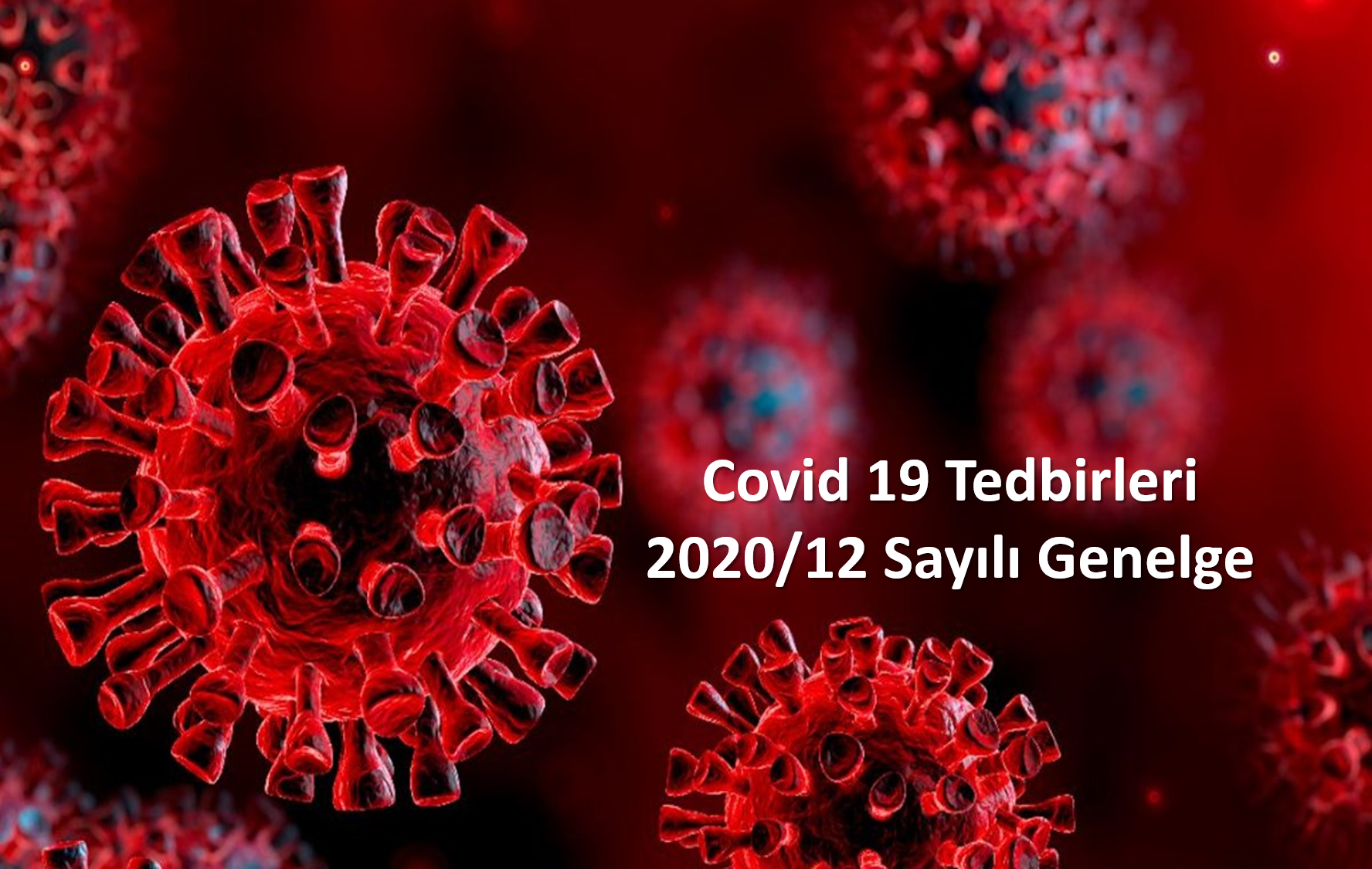 COVİD 19 TEDBİRLERİ KAPSAMINDA 2020/12 SAYILI GENELGE YAYIMLANDI