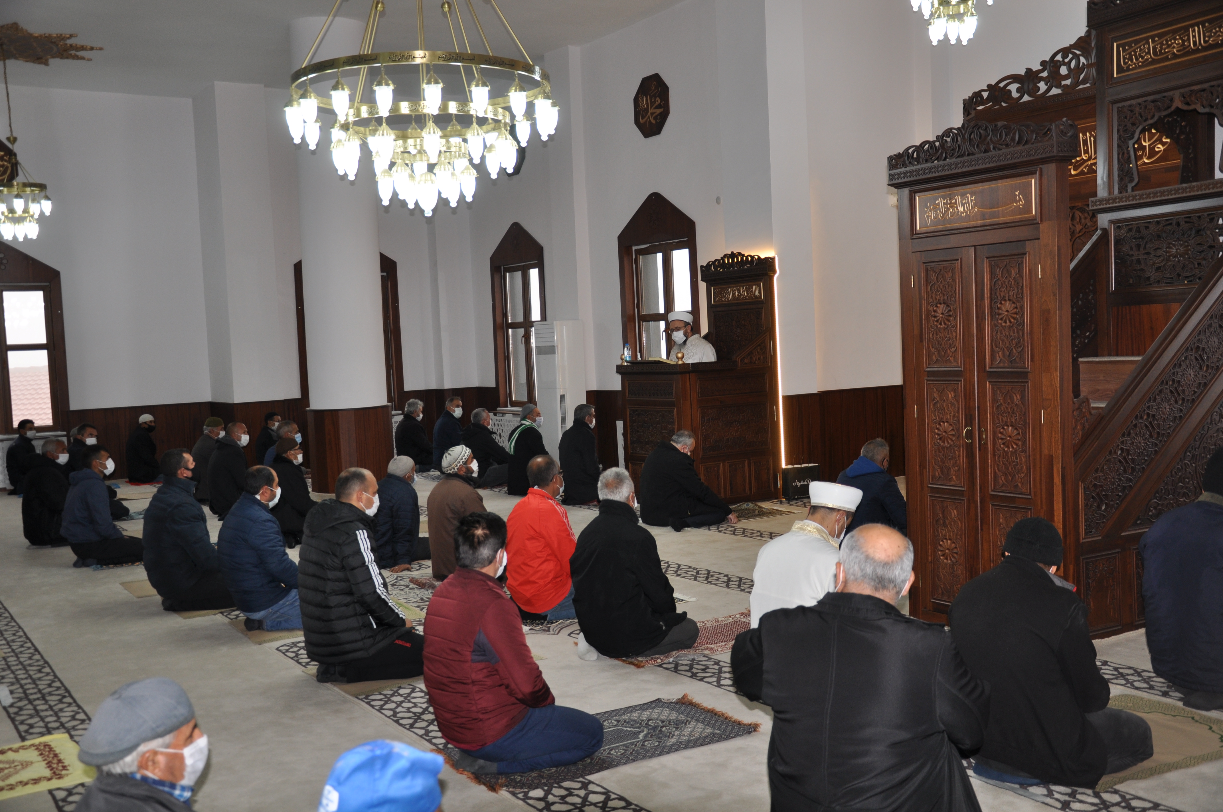 GÜLDERE KÖYÜ ŞEHİTLER CAMİ İBADETE AÇILDI