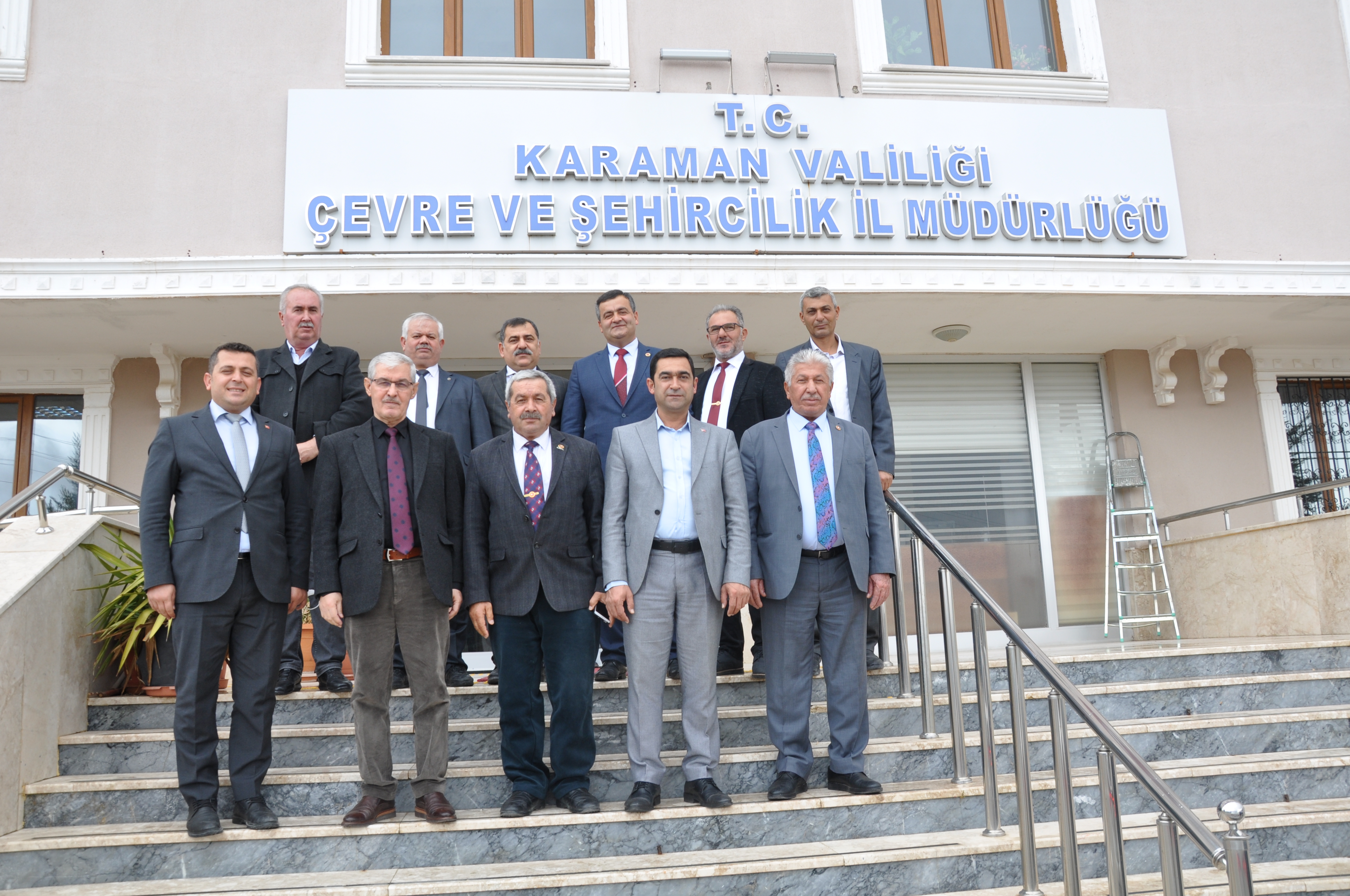 KARAMAN İL GENEL MECLİS BAŞKAN VE ÜYELERİNİN, İL MÜDÜRÜMÜZE HAYIRLI OLSUN ZİYARETLERİ