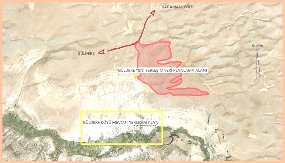 MERKEZ GÜLDERE KÖYÜ İSKÂN ÇALIŞMASI BORÇLANDIRMA İŞLEMLERİ TAMAMLANDI