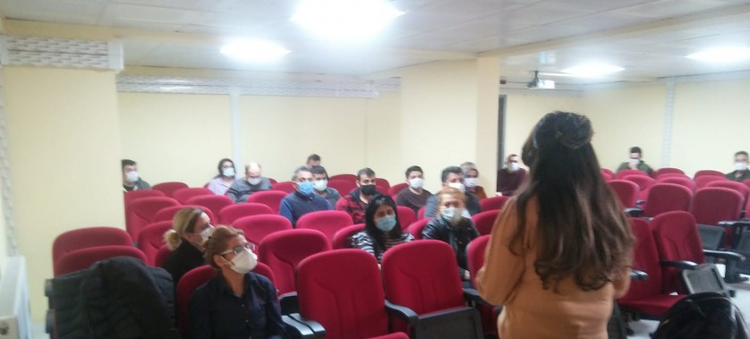 İL AFAD MÜDÜRLÜĞÜ PERSONELİ TARAFINDAN AFAD BİLİNÇLENDİRME  KBRN VE YANGINLA MÜCADLE EĞİTİM VERİLDİ
