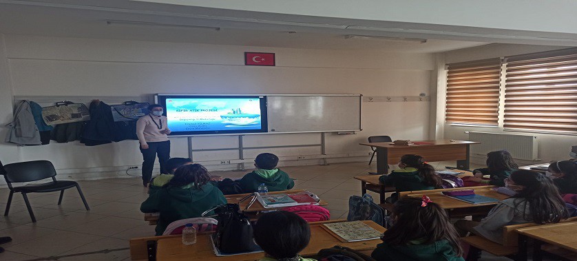 İl Müdürlüğümüz ve TAP Derneği ile birlikte yapılan okullarda atık pil toplama yarışmasında, ödül hak eden Cevriye TATİŞ Ortaokulu ziyaret edilerek, okul öğrencilerine sıfır atık eğitimi verilmiş, Çevre ve Çocuk dergisi dağıtılmış ve satranç takımı ödülü