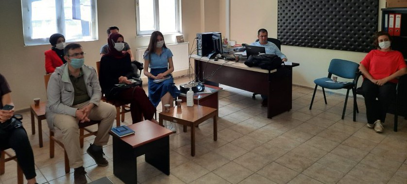 Kamu Yapıları Envanter Sistemi (KAYES) kapsamında eğitim verilmiştir.