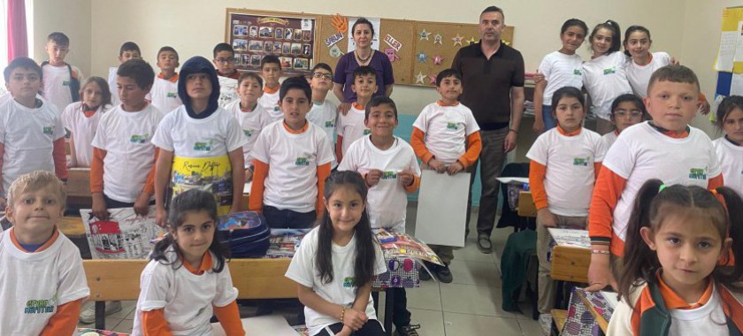 Kars Merkez Cumhuriyet İlköğretim Okulu'nda Çevre ve Sıfır Atık Bilgilendirme Etkinliği yapıldı