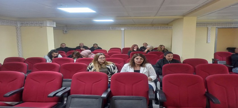 Şiddeti Önleme ve İzleme Merkezi  Sosyalog Tuna Çağlar TOPGÜL Tarafından  Müdürlüğümüz Personellerine Aile İçi Şiddet Önleme Eğitimi verildi