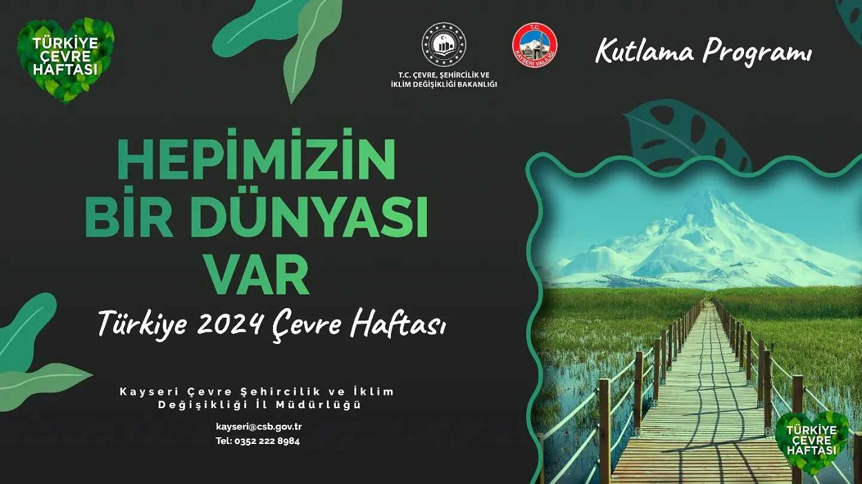 2024 TÜRKİYE ÇEVRE HAFTASI ETKİNLİKLERİMİZ BAŞLIYOR