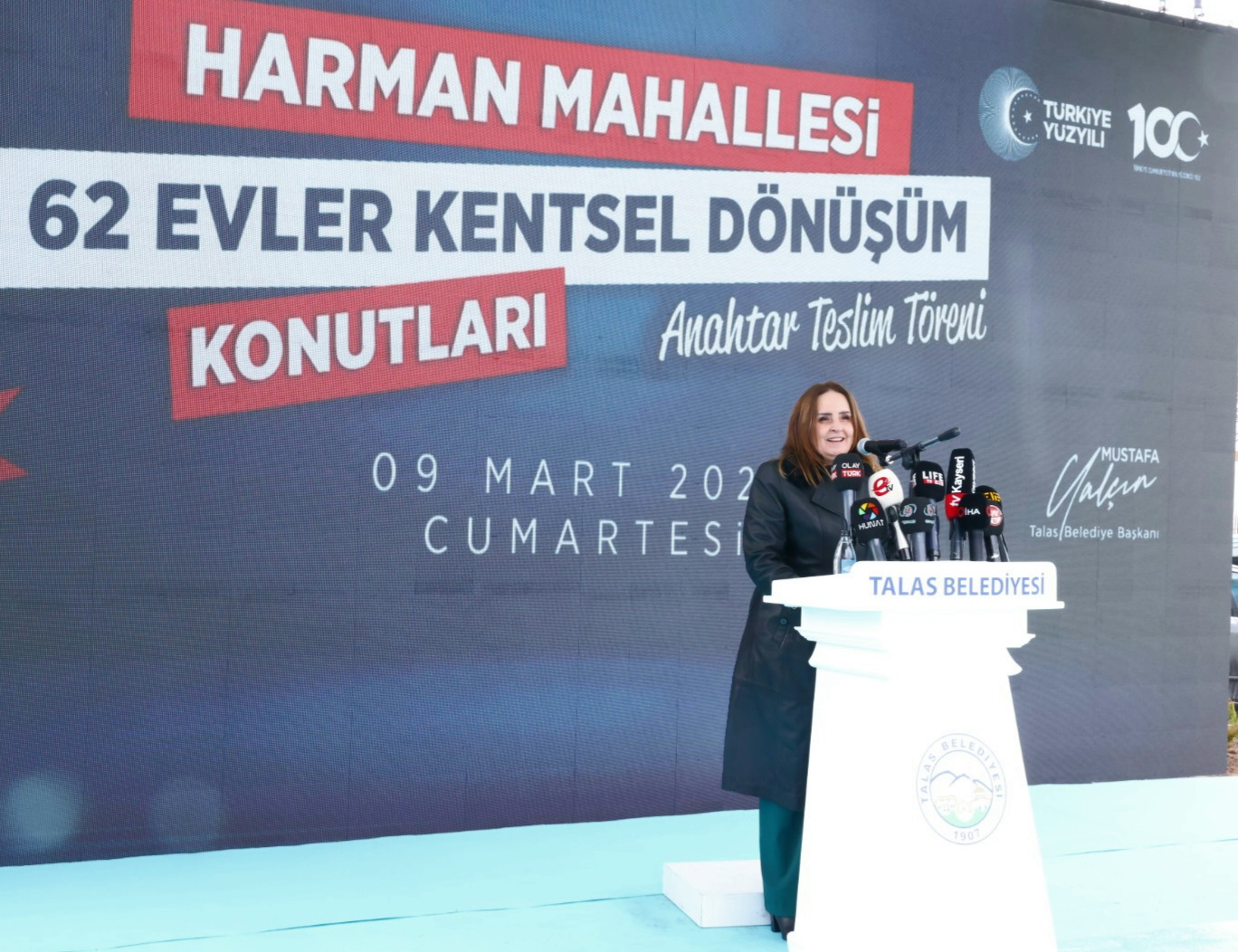 65 AİLE YENİ EVLERİNE KAVUŞTU