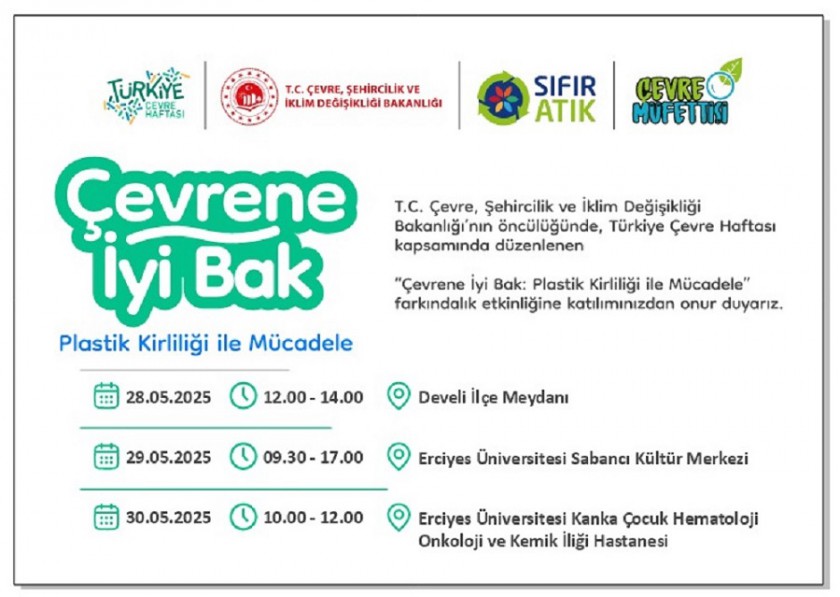 ÇEVRENE İYİ BAK PLASTİK KİRLİLİĞİ İLE MÜCADELE ET