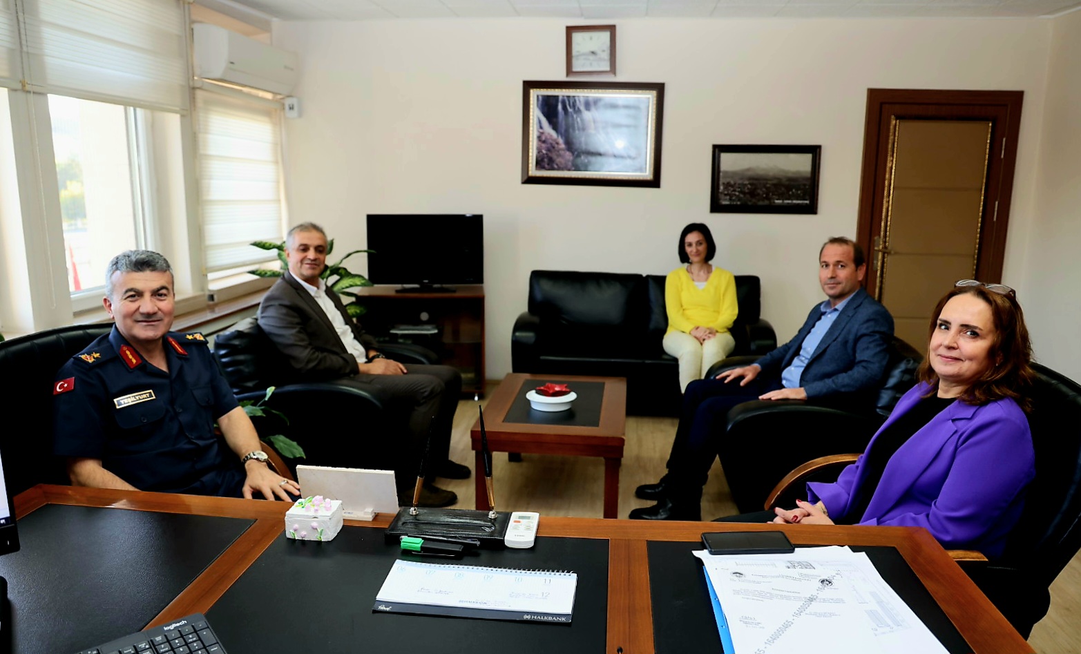İL JANDARMA KOMUTANIMIZ KURUMUMUZU ZİYARET ETTİ