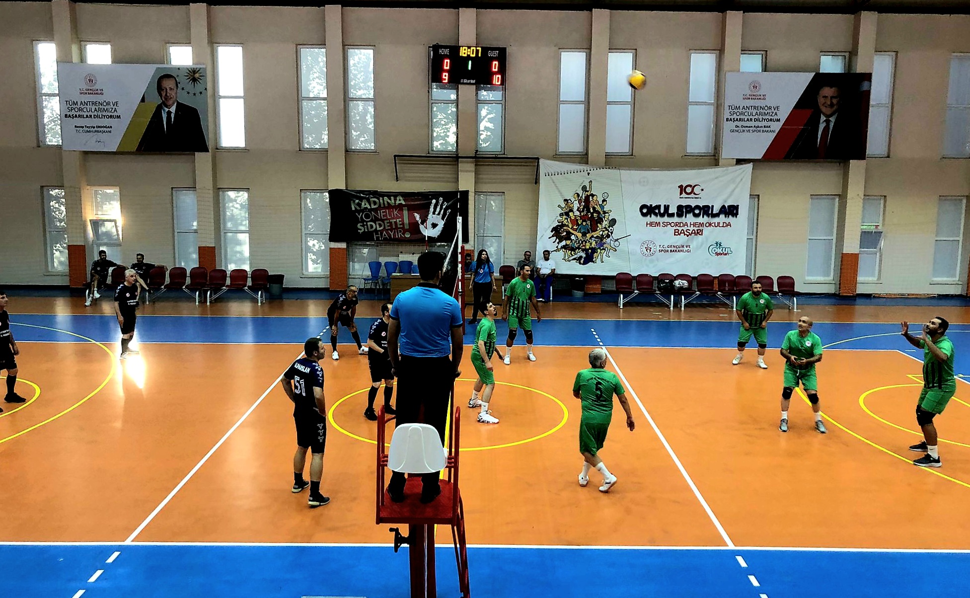 KURUMLAR ARASI VOLEYBOL TURNUVASI’NA KATILIM SAĞLADIK