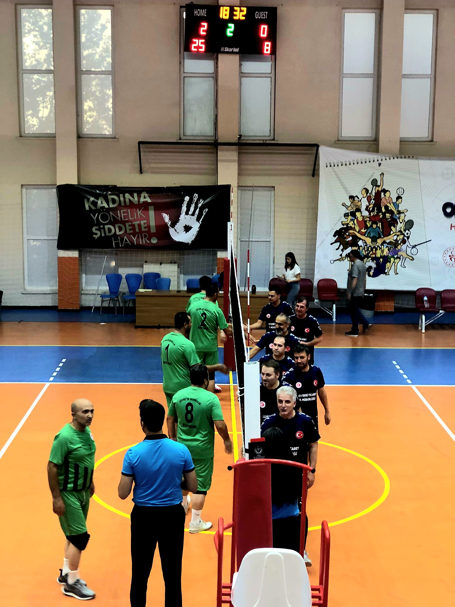 KURUMLAR ARASI VOLEYBOL TURNUVASI’NA KATILIM SAĞLADIK