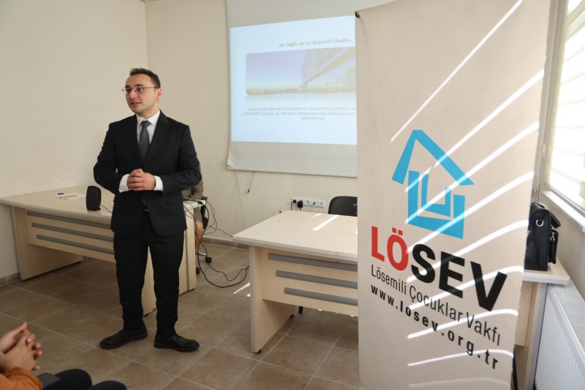LÖSEV  İL MÜDÜRLÜĞÜMÜZÜ ZİYARET EDEREK TANITIM YAPTI
