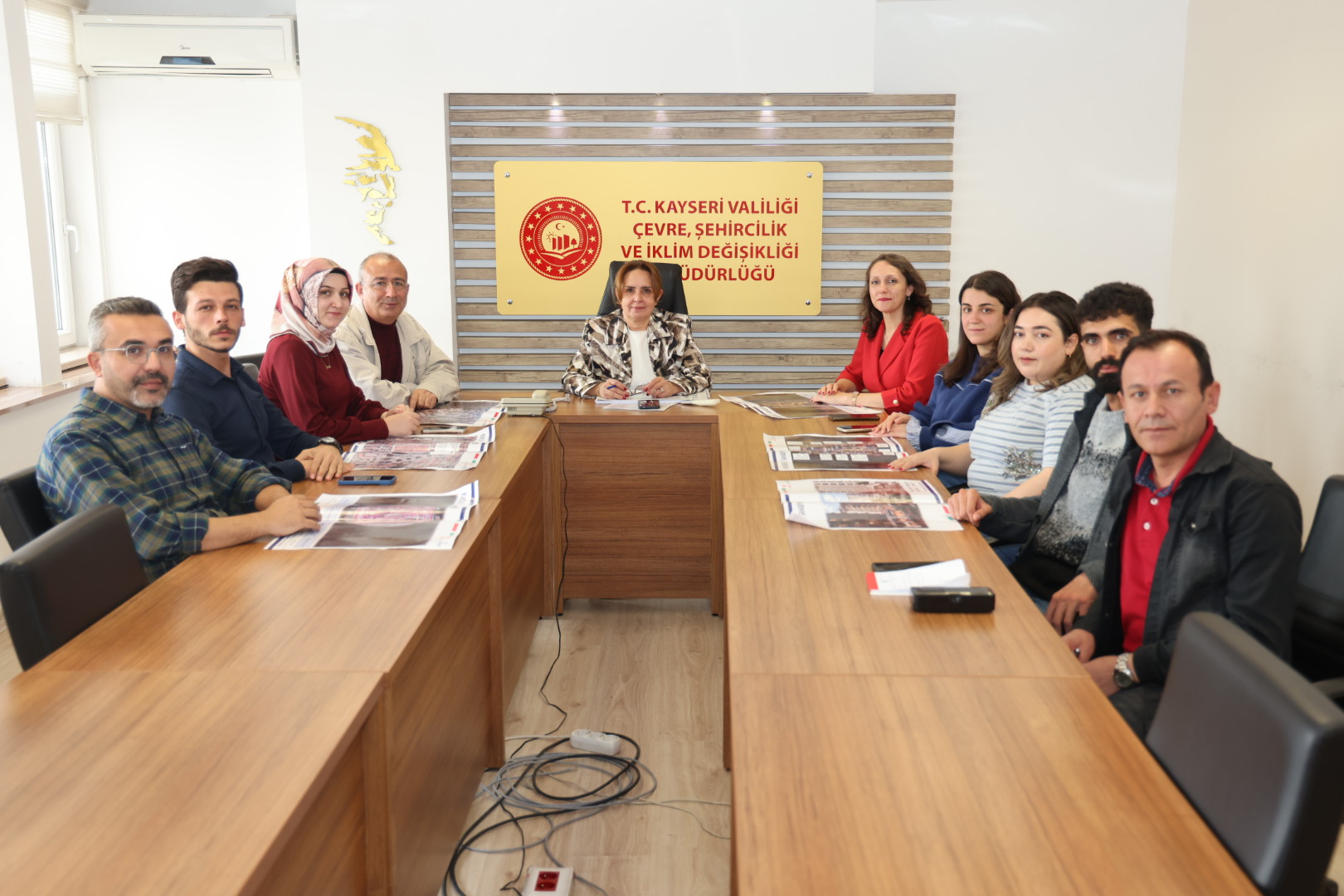 VAN YÜZÜNCÜ YIL ÜNİVERSİTESİ'DEN İL MÜDÜRLÜĞÜMÜZE İMAR ZİYARETİ