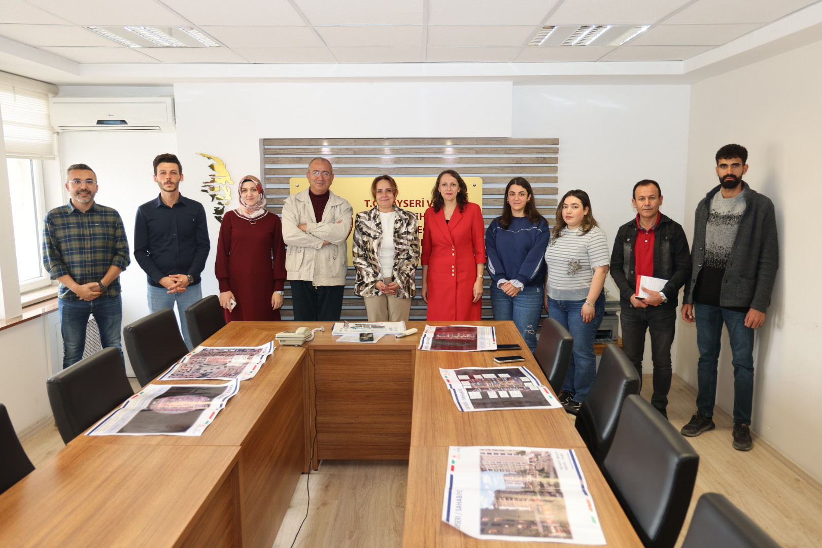 VAN YÜZÜNCÜ YIL ÜNİVERSİTESİ'DEN İL MÜDÜRLÜĞÜMÜZE İMAR ZİYARETİ