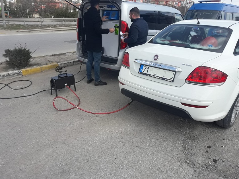 Araçların Egzoz Emisyonun Ölçümü Denetimleri Devam Ediyor