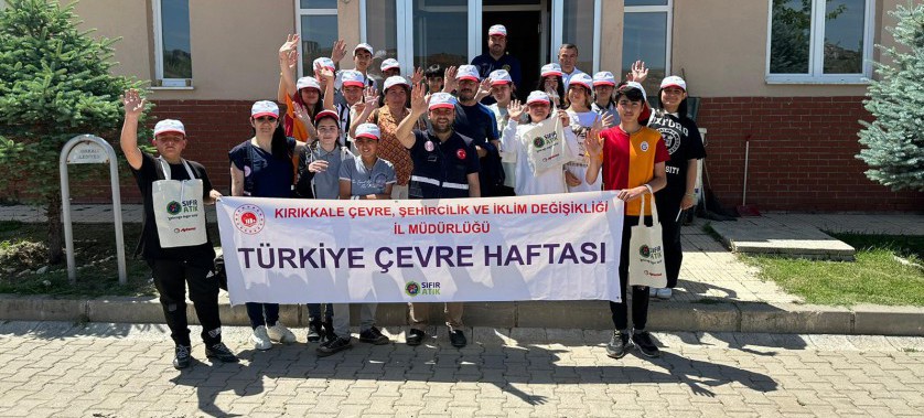 Kırıkkale Belediyesi Atıksu Arıtma Tesisi Çevre Haftası Etkinliği