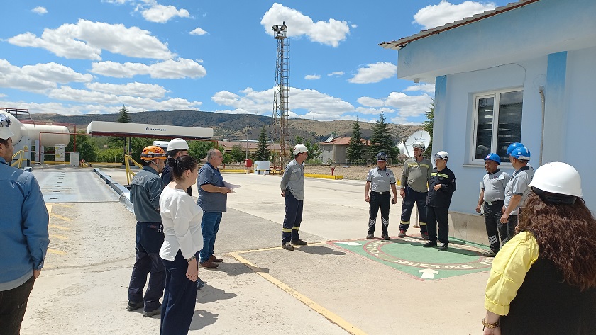 İlimiz Dolum Tesislerinde Tatbikat