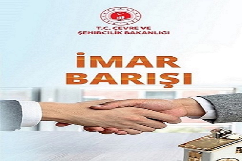 İmar Barışı Kapsamında Başvuru Süresi 15 HAZİRAN 2019 Tarihinde Sona Eriyor