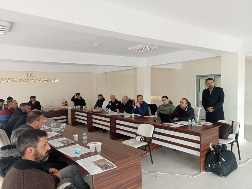 Kalsit Ocağı, Kırma Eleme Öğütme Tesisi Kapasite Artışı Projesi İçin Halkın Katılımı Toplantısı Düzenlenmiştir.