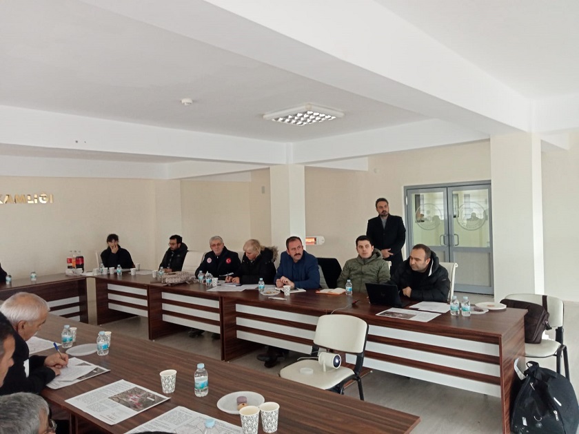 Kalsit Ocağı, Kırma Eleme Öğütme Tesisi Kapasite Artışı Projesi İçin Halkın Katılımı Toplantısı Düzenlenmiştir.