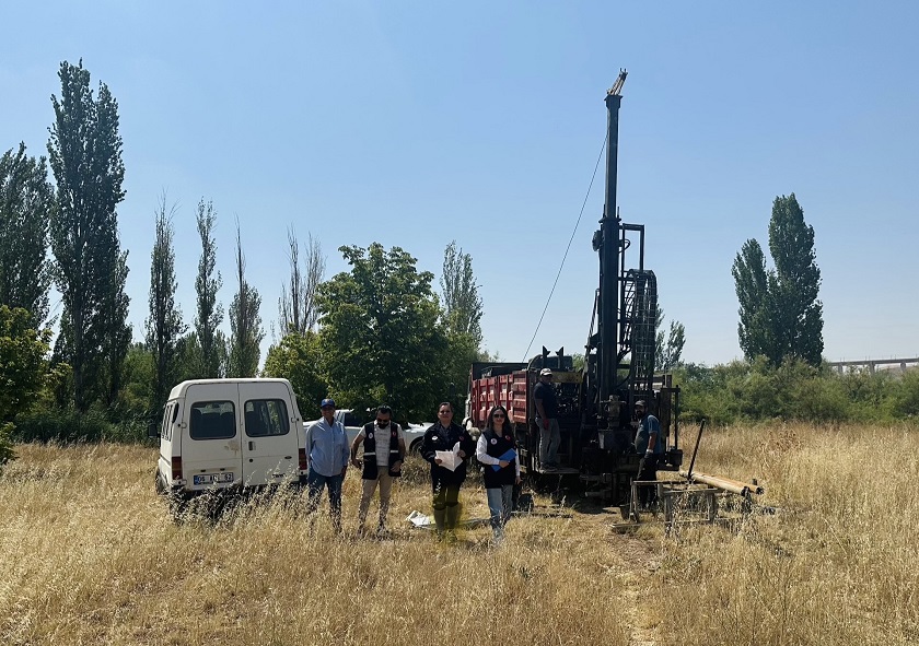 Yahşihan İmar Planına Esas Jeolojik-Jeoteknik Etüt İşi Arazi Kontrolü Sağlandı