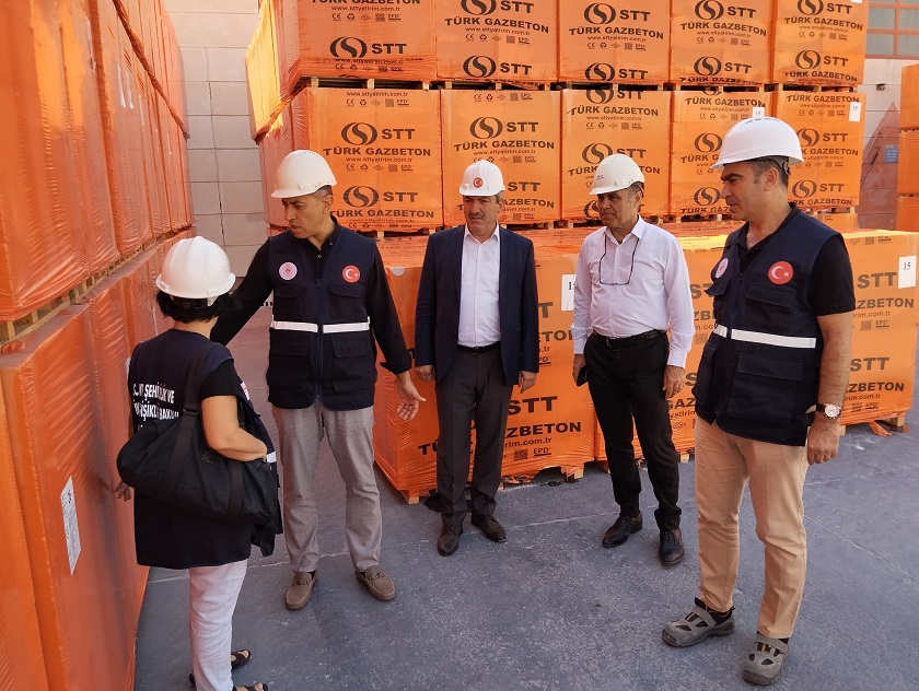 Yapı Malzemesi Üreten Firmalar Denetleniyor