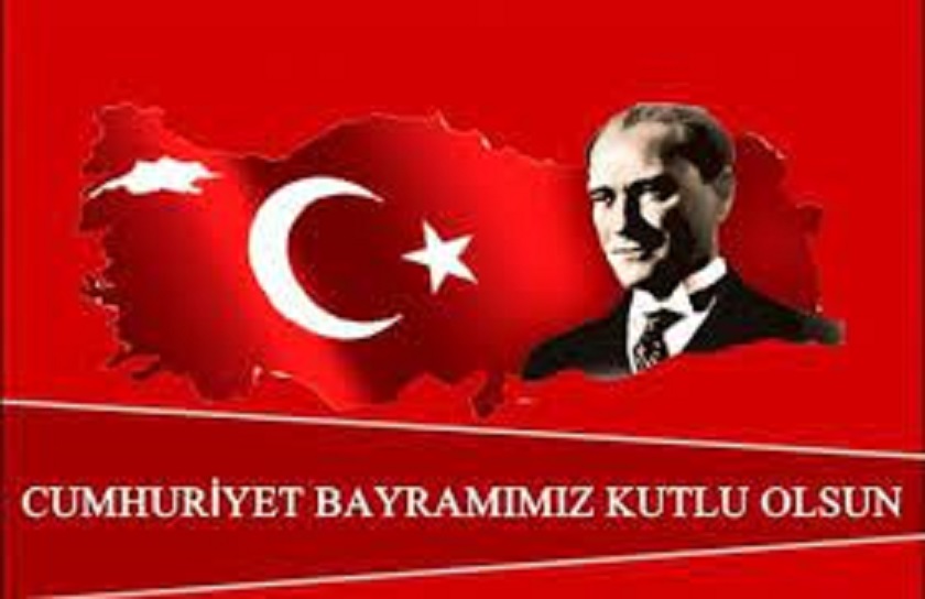 100. yıl yolunda Cumhuriyet Bayramımız kutlu olsun...