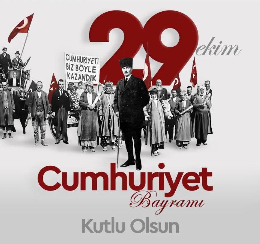 29 EKİM CUMHURİYET BAYRAMIMIZ KUTLU OLSUN