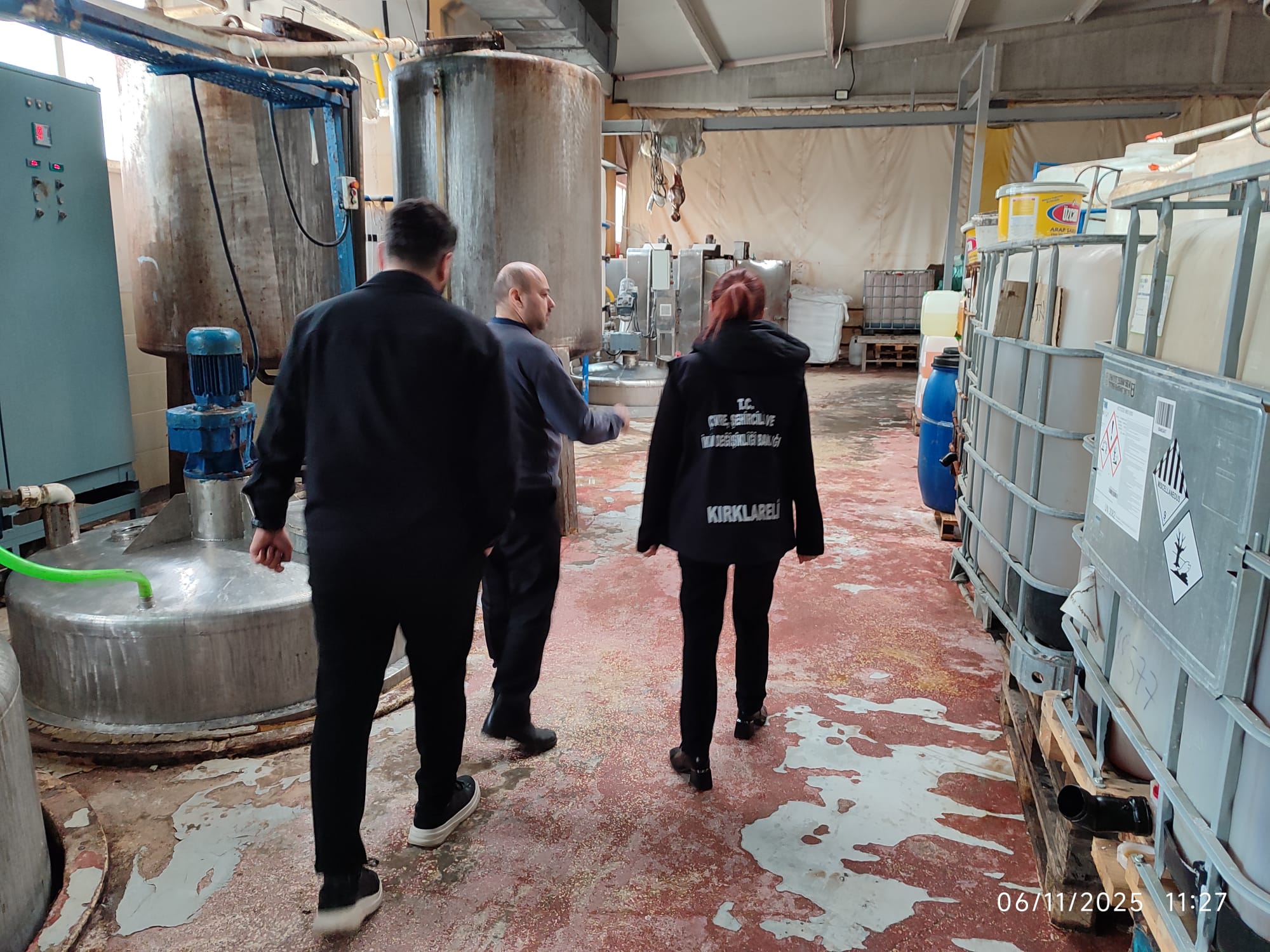 Çevre Yönetimi ve Denetimi Şube Müdürlüğümüz Birleşik Denetimlerine Devam Ediyor