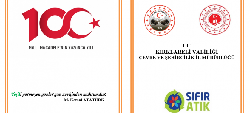 KIRKLARELİ ÇEVRE VE ŞEHİRCİLİK İL MÜDÜRLÜĞÜ DÜNYA ÇEVRE GÜNÜ KUTLAMA PROGRAMI