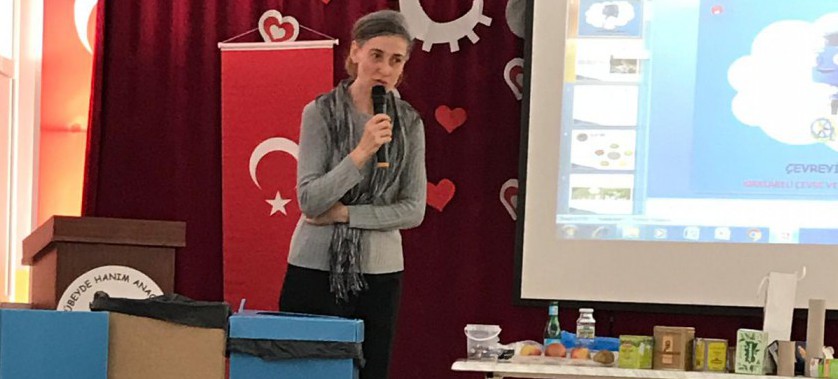 SIFIR ATIK PROJESİ KAPSAMINDA KIRKLARELİ ZÜBEYDE HANIM ANAOKULU ÖĞRENCİLERİNE ÇEVRE VE SIFIR ATIK KONULU SUNUM YAPILDI