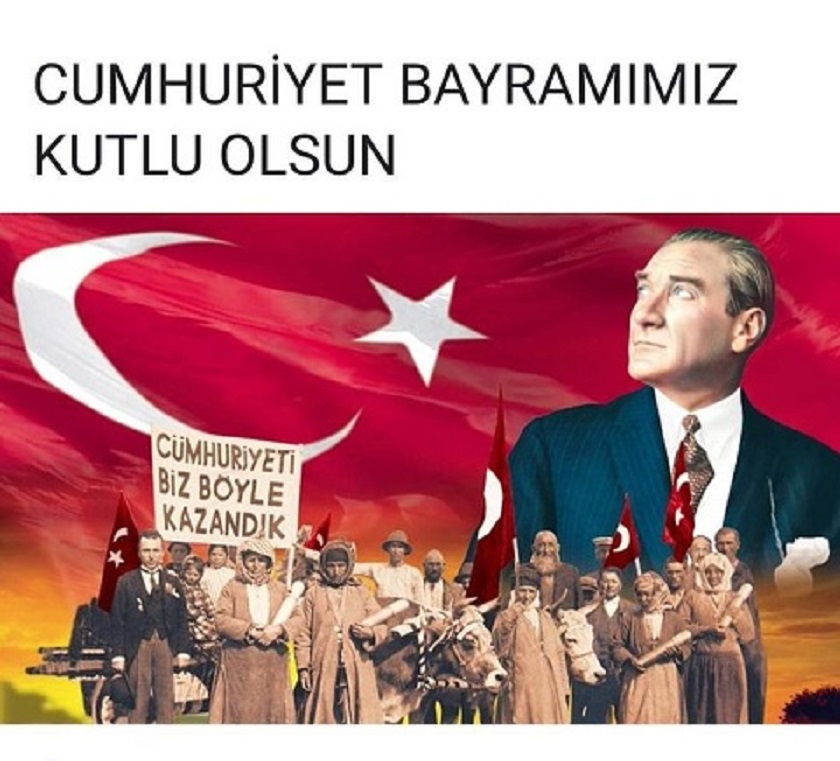 CUMHURİYET BAYRAMIMIZ KUTLU OLSUN...