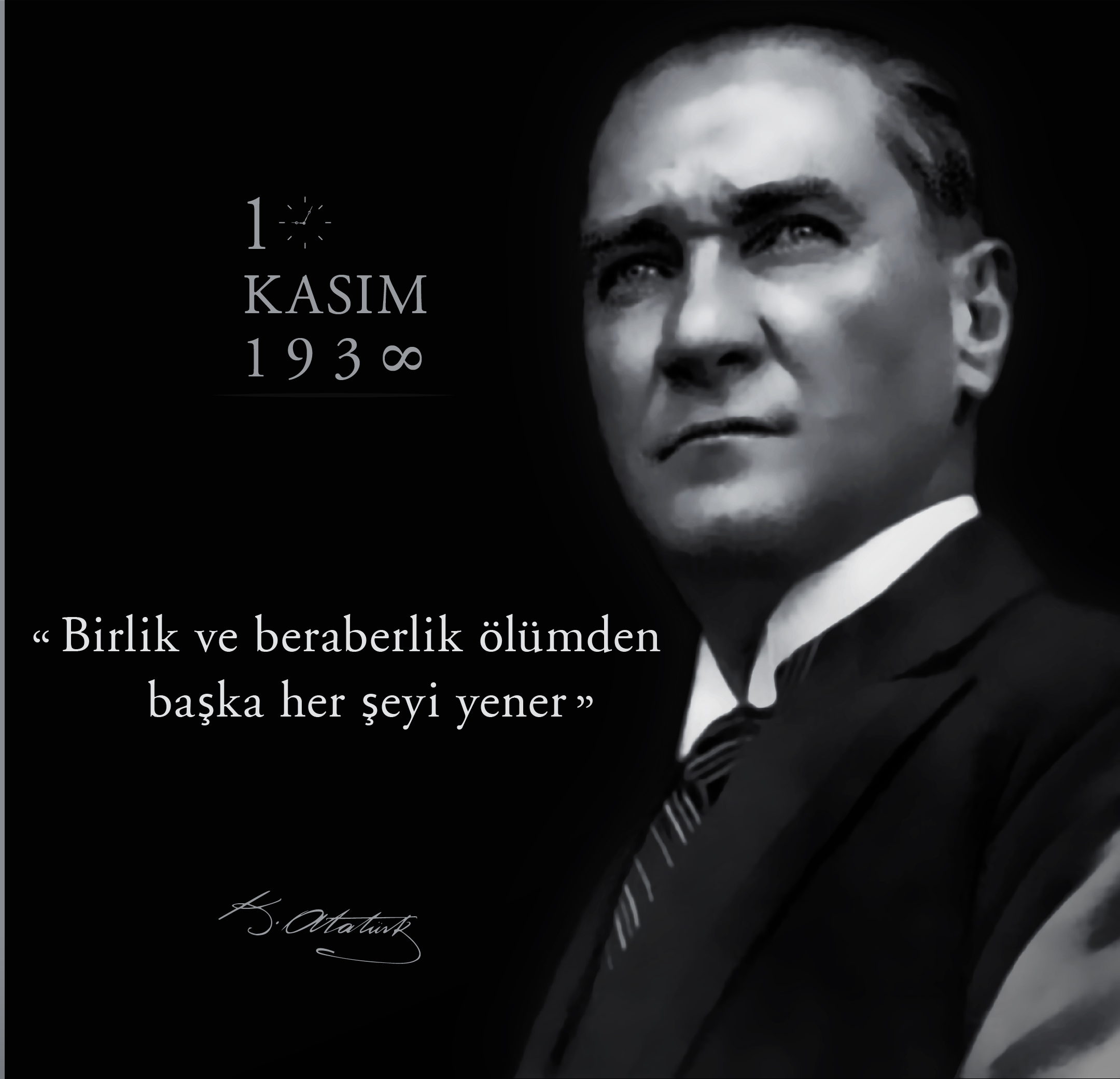 10 KASIM ATATÜRK'Ü ANMA GÜNÜ