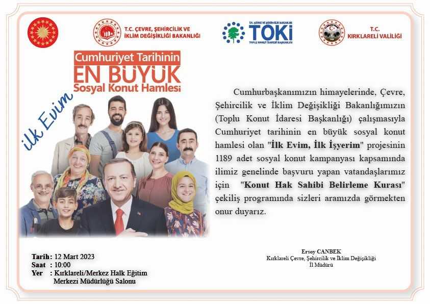 İLK EVİM İLK İŞ YERİM'DE KURALAR 12 MART 2023 PAZAR GÜNÜ KIRKLARELİ'NDE ÇEKİLİYOR...