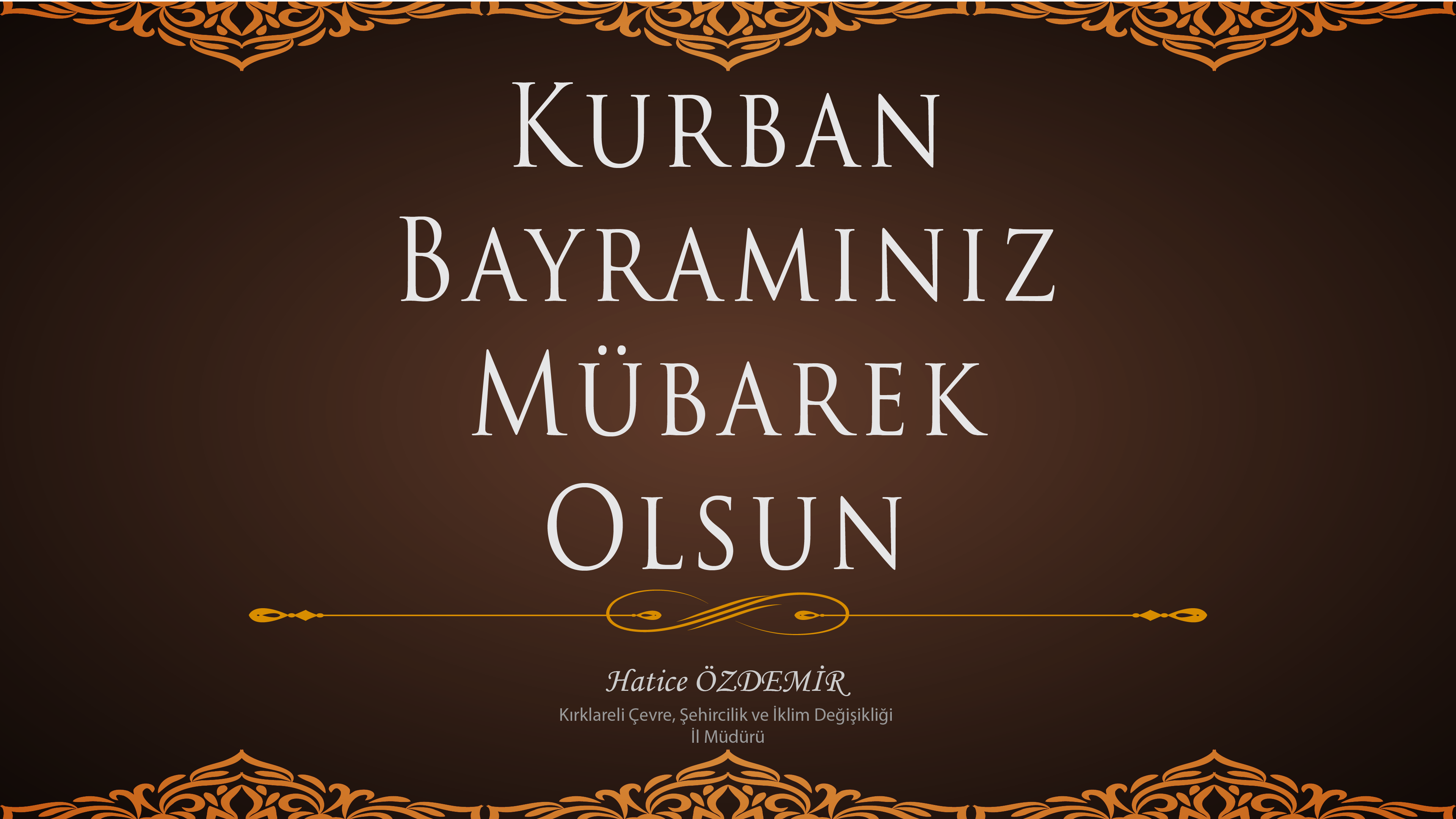 Kurban Bayramınız Mübarek
