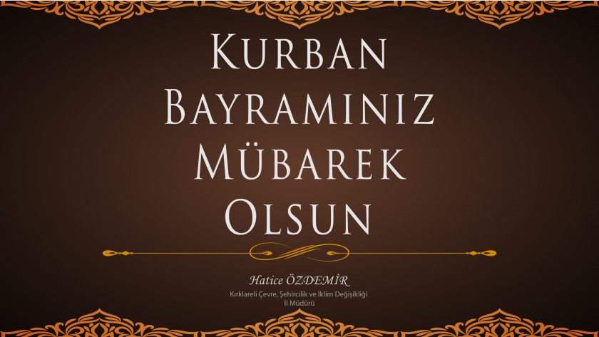 Kurban Bayramınız Mübarek