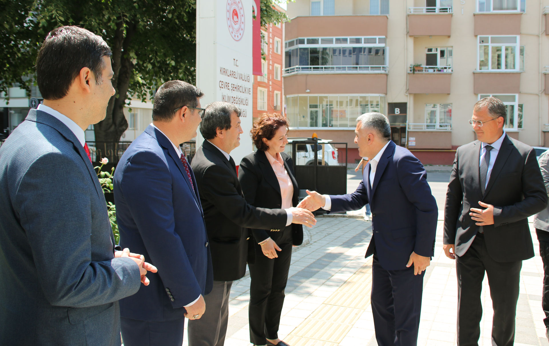 Sayın Valimiz Osman BİLGiN'den Veda Ziyareti...