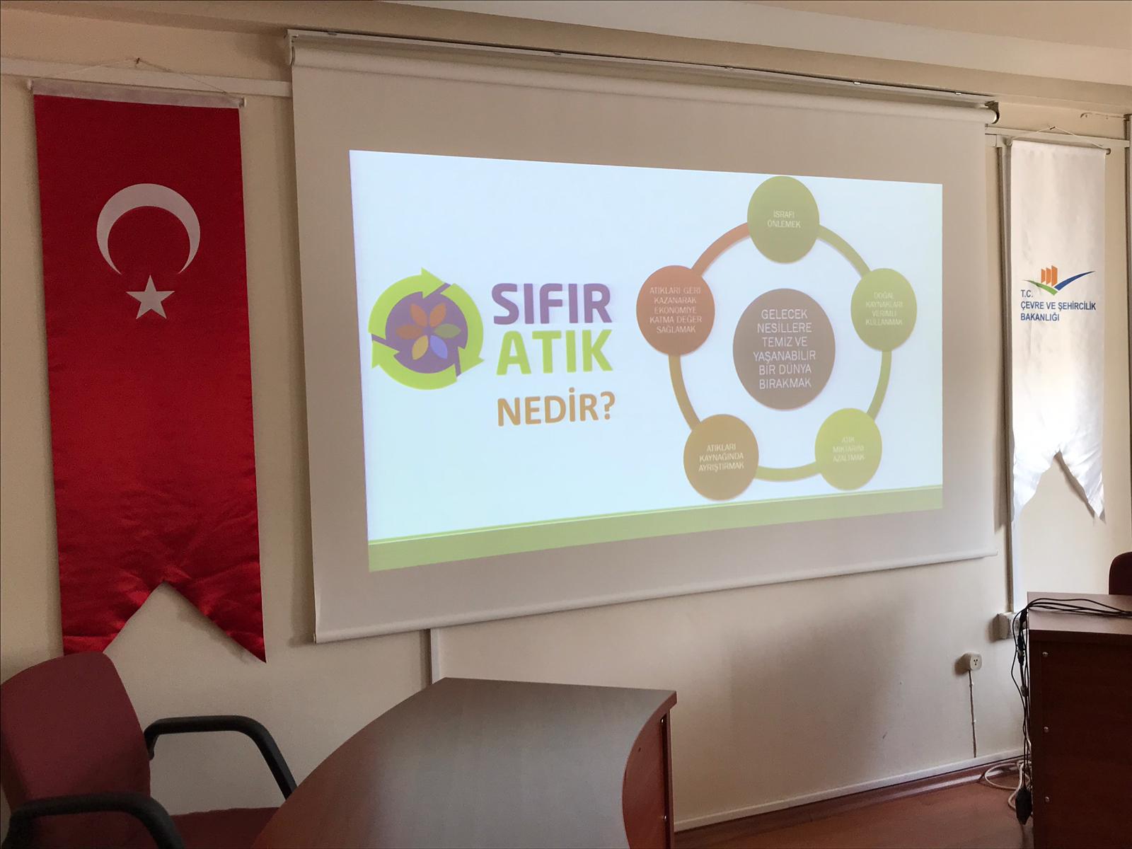 SIFIR ATIK PROJESİ BİLGİLENDİRME TOPLANTISI YAPILDI