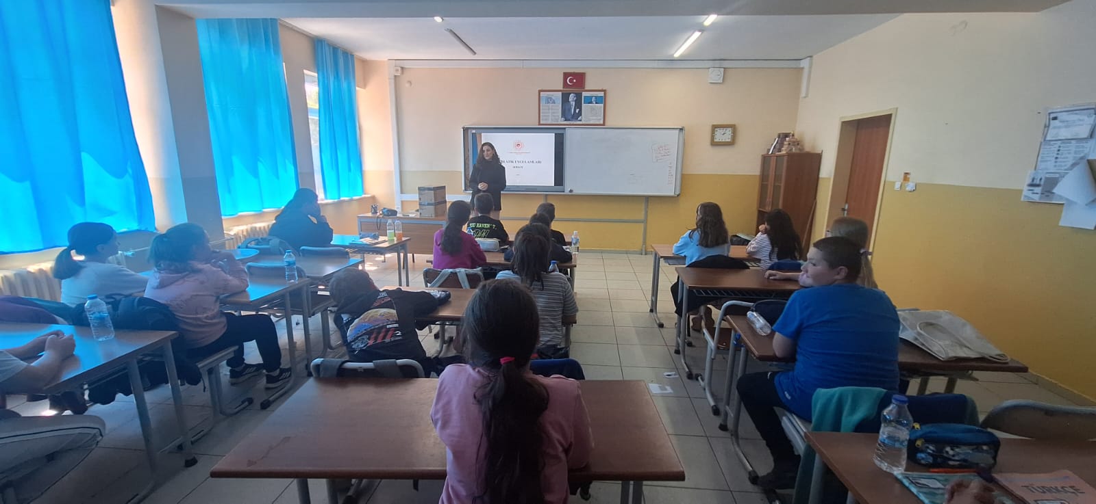 Sıfır atık ve geri dönüşüm konularında eğitimlerimiz devam ediyor.