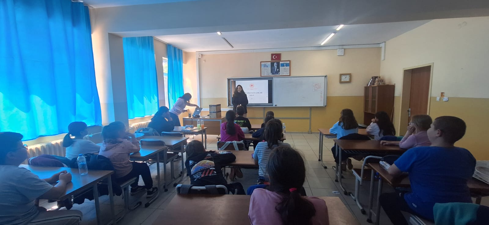 Sıfır atık ve geri dönüşüm konularında eğitimlerimiz devam ediyor.