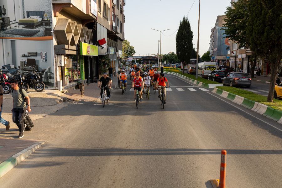 ''TEMİZ ÇEVRE'' İÇİN DÜZENLENEN BİSİKLET TURUMUZU TAMAMLADIK