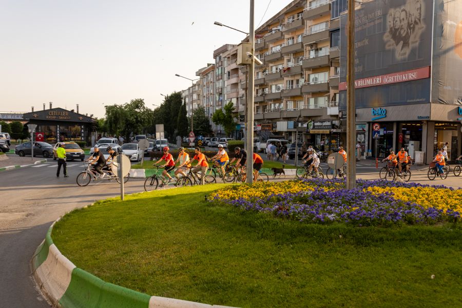 ''TEMİZ ÇEVRE'' İÇİN DÜZENLENEN BİSİKLET TURUMUZU TAMAMLADIK