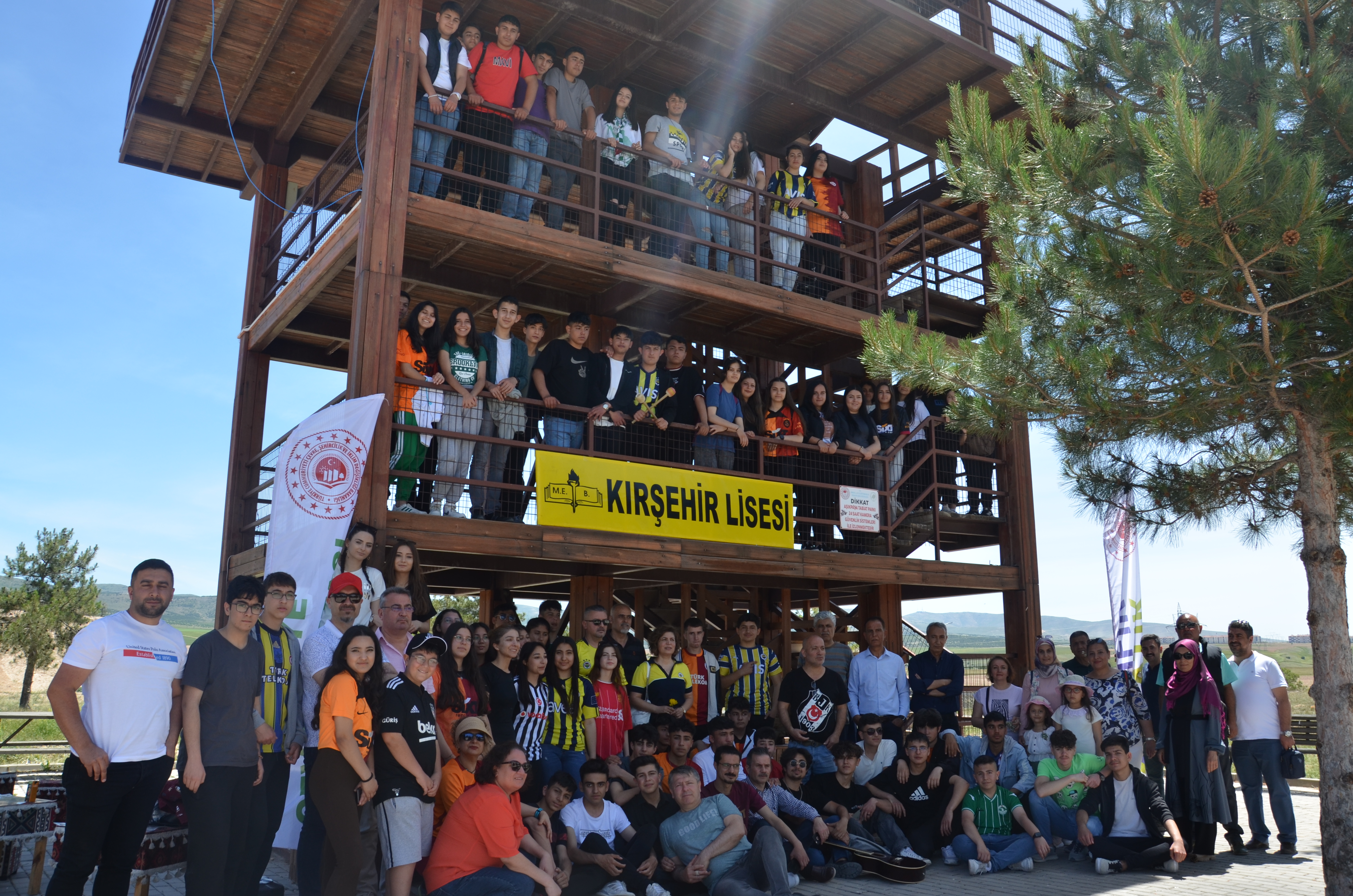 Kırşehir Lisesi öğrencileri ile doğa yürüyüşü ve piknik etkinliği