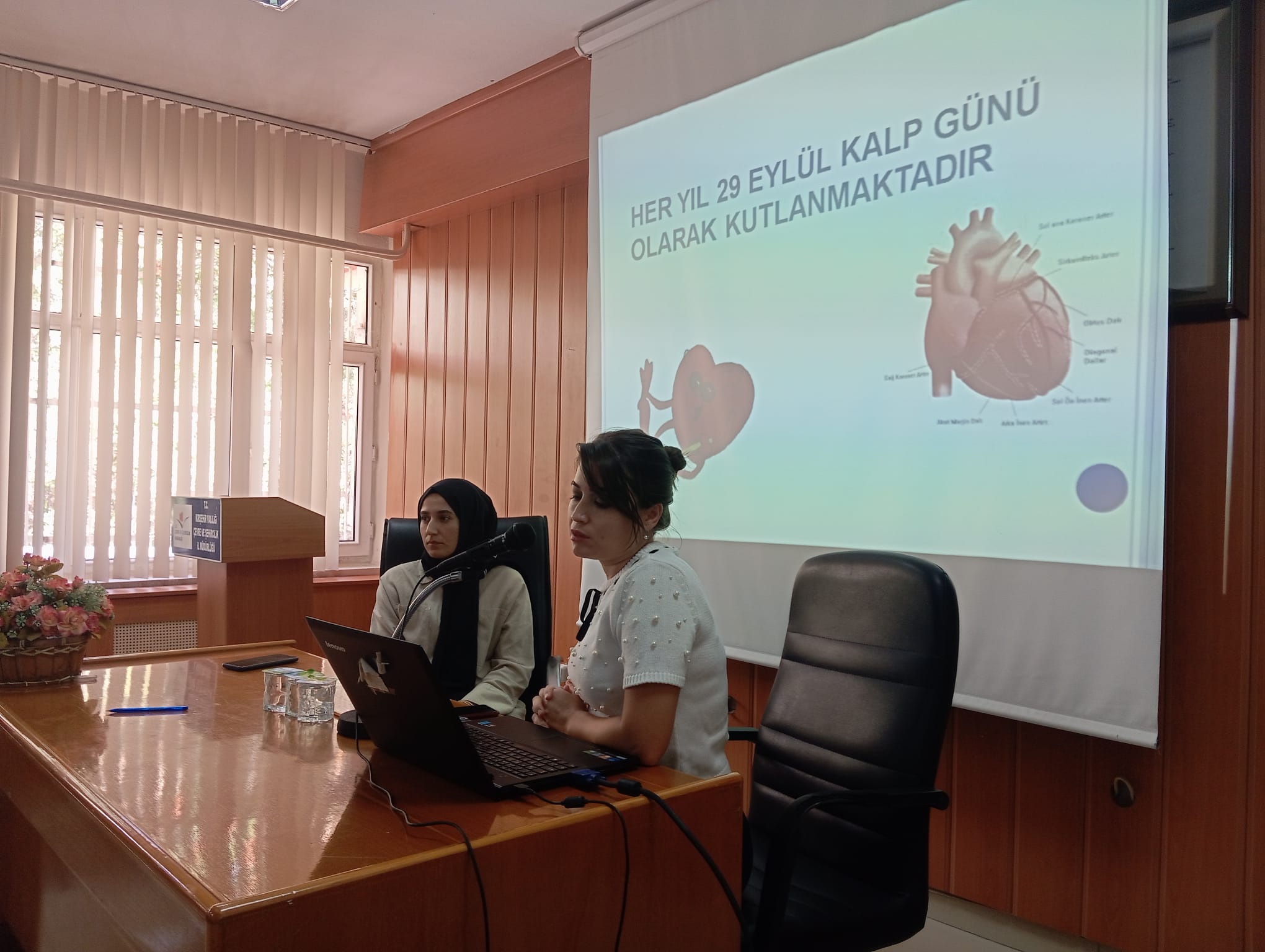 Müdürlüğümüzde Kalp Sağlığı ve Beslenme Eğitimi Verildi