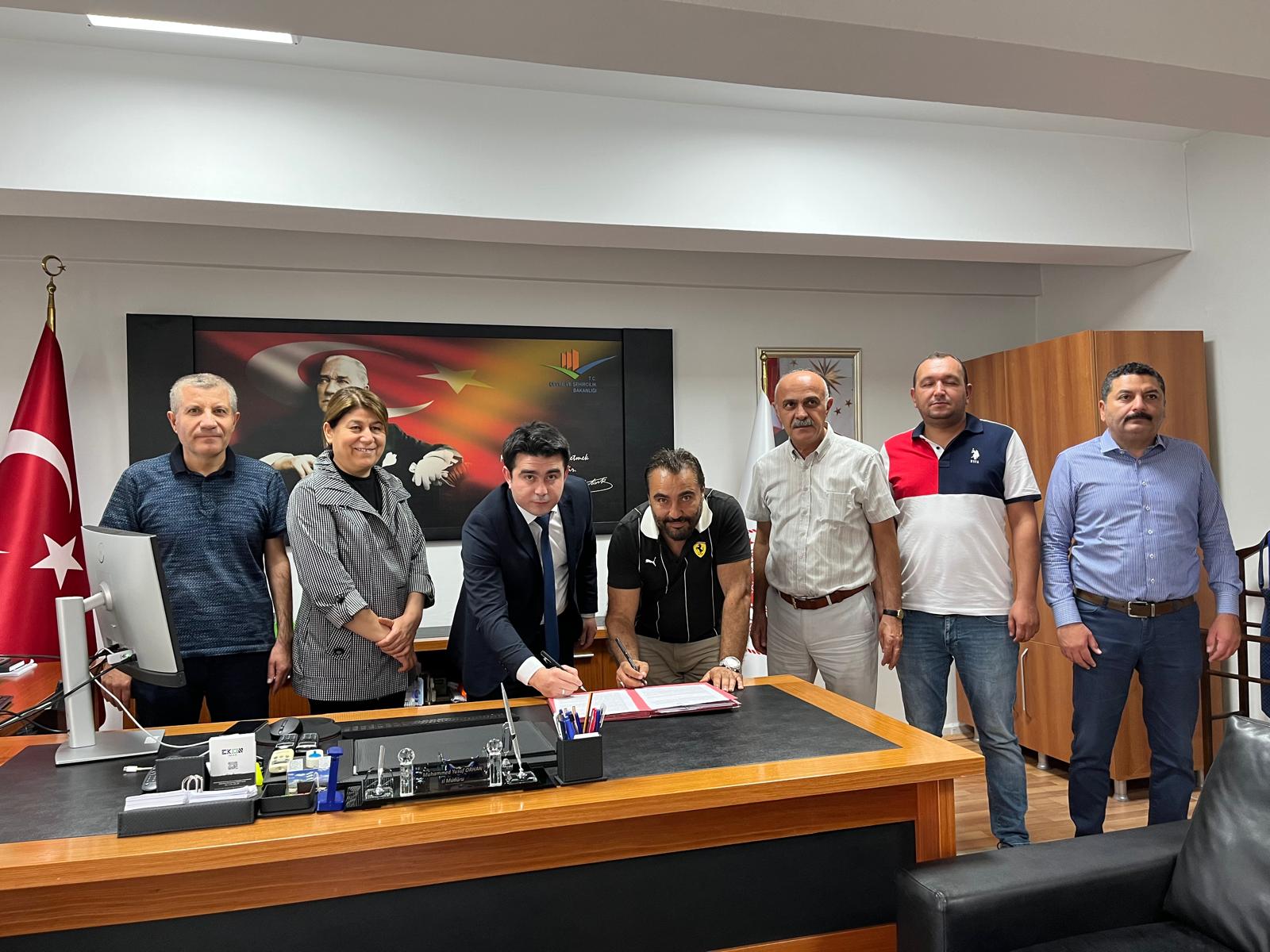 Yeni Hizmet Binası Yapım İşi Sözleşmesi İmzalandı
