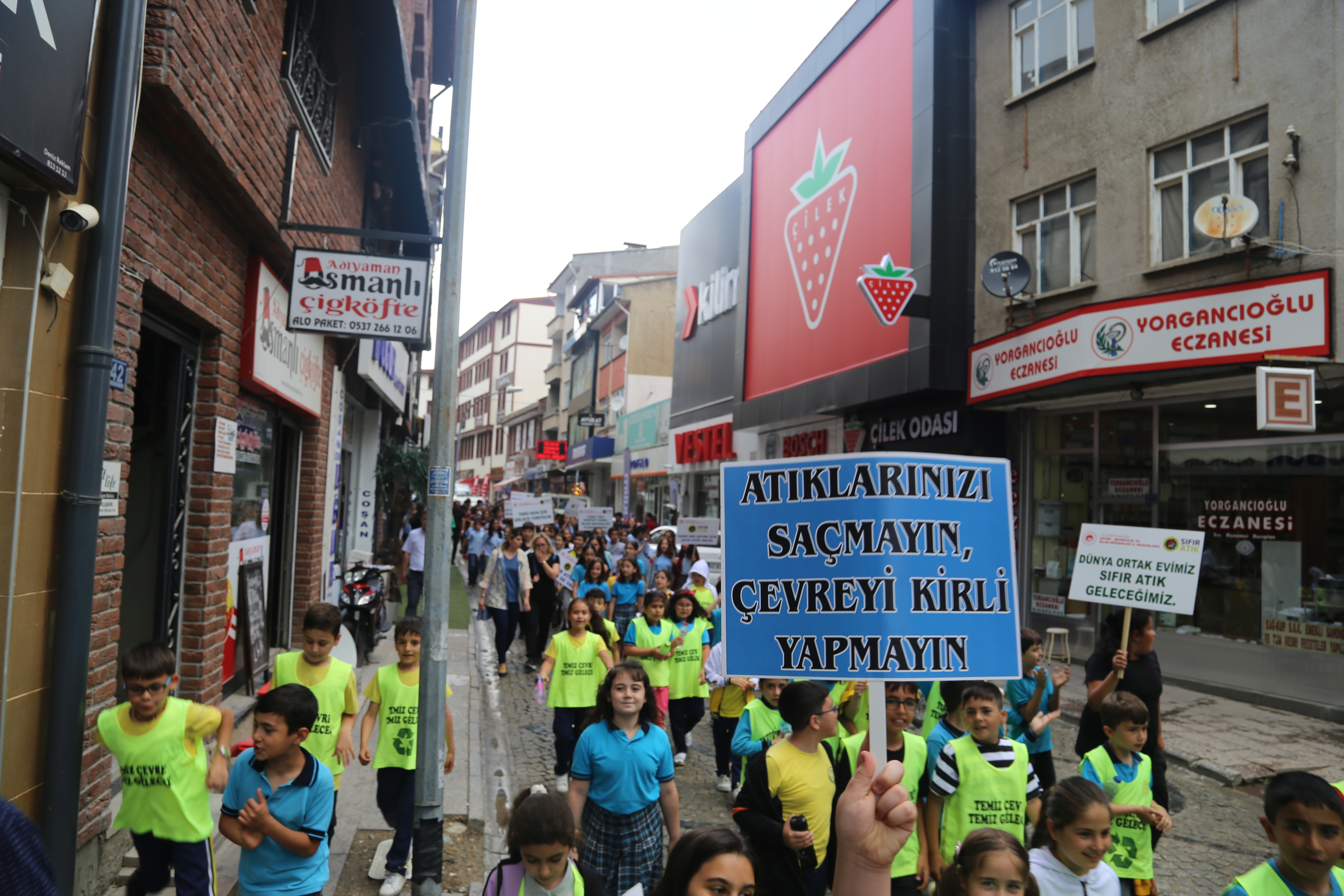 Akşehir İlçesinde Türkiye Çevre Haftası Kutlamaları Yapıldı.