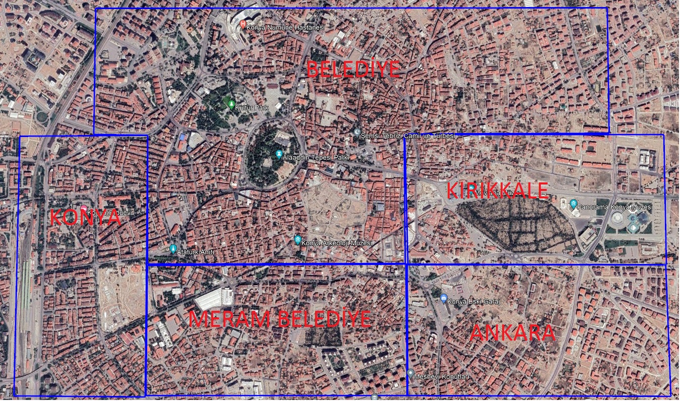 Drone İle Dijital Şehir İkizi      Güncelleme Çalışması