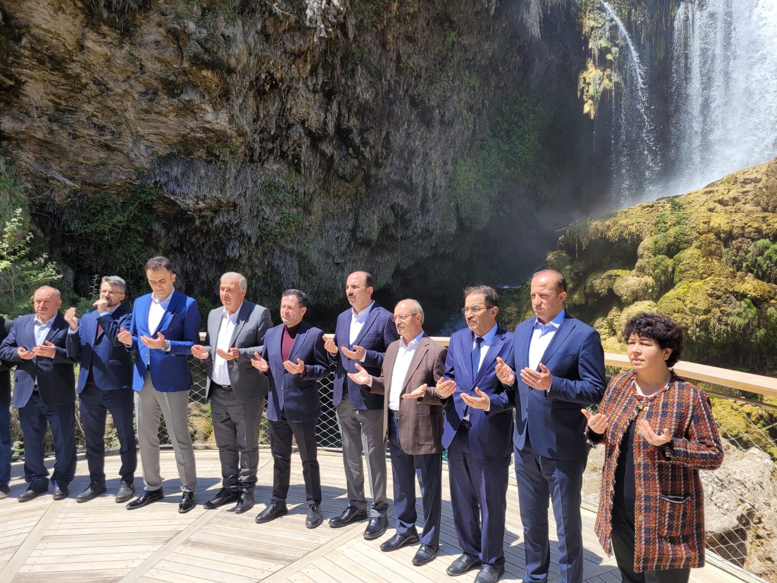 Hadim Yerköprü Şelalesi’nde tamamladığı 3. Etap Çevre Düzenleme Çalışmalarının açılışı yapıldı