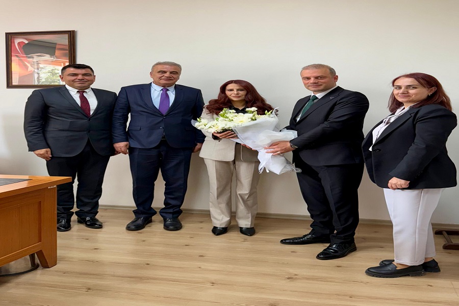 İl Müdürümüz Sayın Fatih AYAZ , Çevre Haftası Kapsamında Vali Yardımcımız Sayın Fatmagül DALMIŞ’ ı Makamında…
