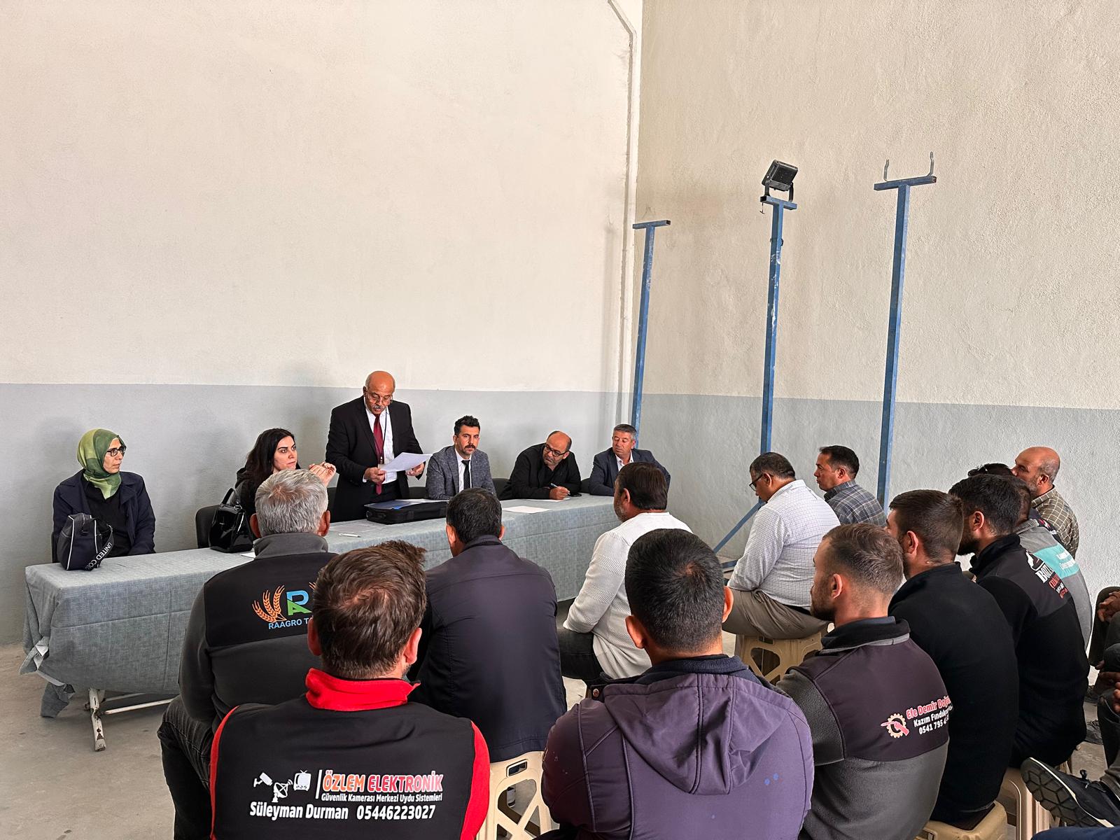Piyasa Gözetimi ve Denetimi Kapsamında İlimiz Karapınar İlçesi’nde Bilgilendirme Toplantısı Yapıldı.